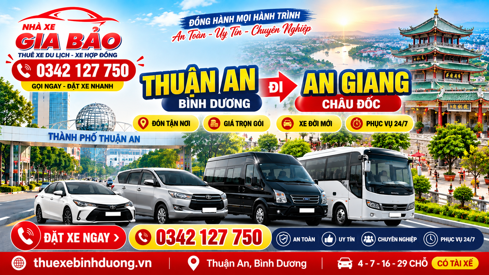 thuê xe thuận an đi an giang