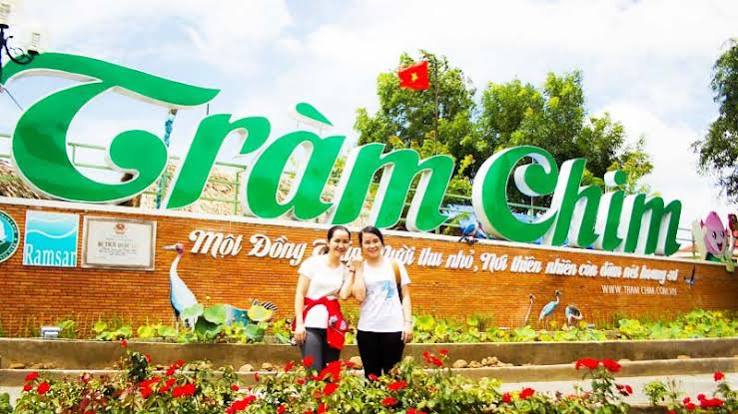 tràm chim đồng tháp